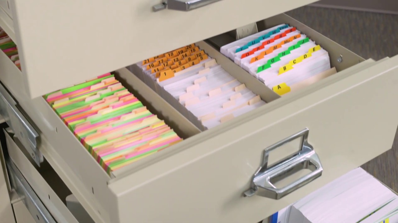 FireKing Card Check and Note File Cabinet