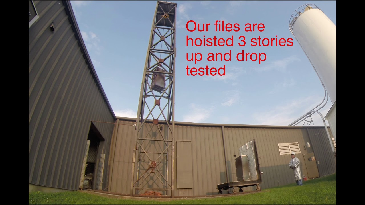 FireKing Drop Test: What Happens to a Filing Cabinet in a Fire?