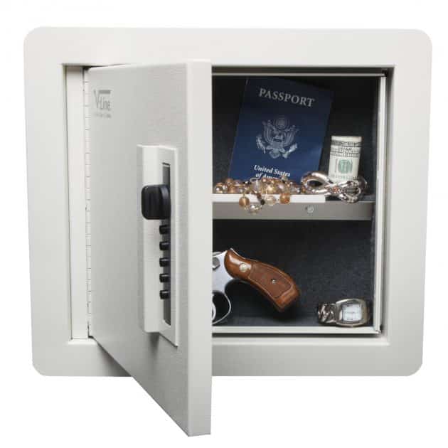 V-Line: Quick Vault Wall Safe - Ivory - Image 3
