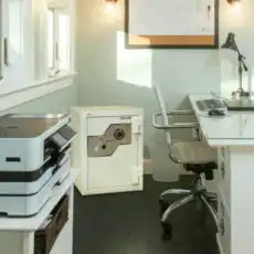 Hollon Fire and Burglary Safe FB-685 Oyster Series