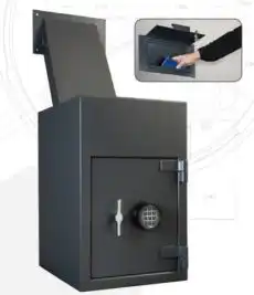 AMSEC DSR2516 Reverse Loading Till Storage Depository Safe