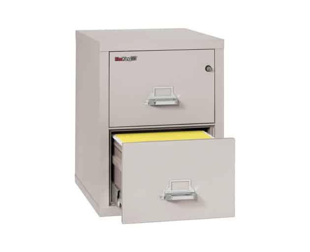 FireKing Vertical File Cabinet 2-1825-C (2 Dr. Letter) - Image 2