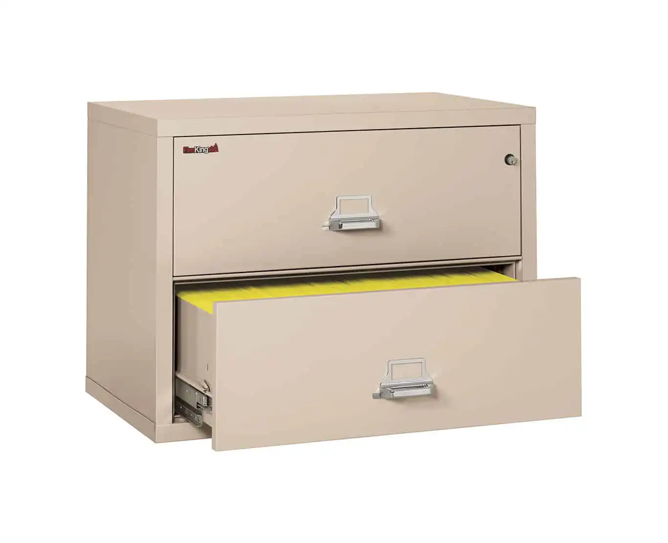 FireKing Lateral File Cabinet 2-3822-C (2 Drawer) - Image 2