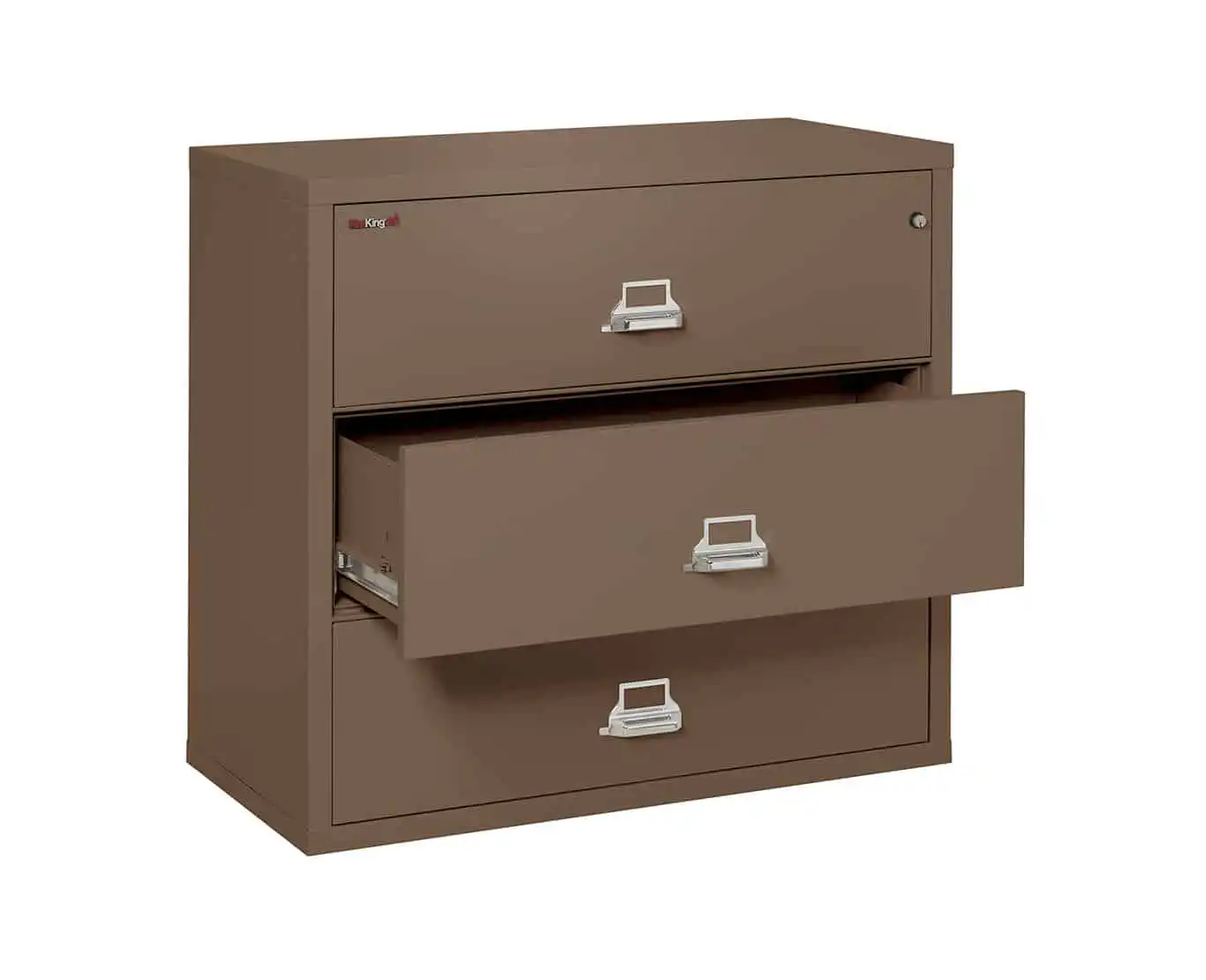 FireKing Lateral File Cabinet 3-4422-C (3 Drawer) - Image 2