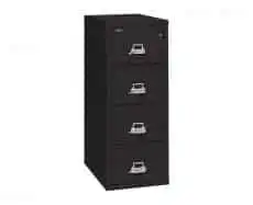 FireKing Vertical File Cabinet 4-1831-C (4 Drawer. Letter)