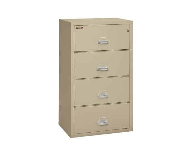 FireKing Lateral File Cabinet 4-3122-C (4 Drawer)