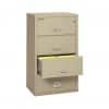 FireKing Lateral File Cabinet 4-3122-C (4 Drawer) - Image 2