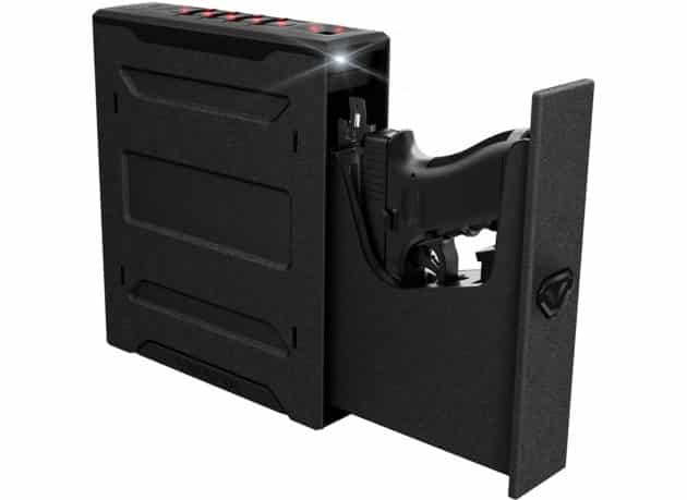 Vaultek SL20i Slider Series Rugged Smart Biometric Stealth Safe Quick Open Pistol Safe Rechargeable Li-ion Battery - Image 2
