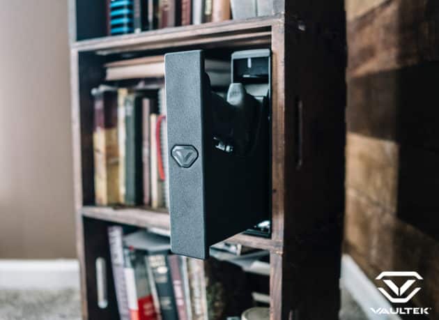 Vaultek SL20i Slider Series Rugged Smart Biometric Stealth Safe Quick Open Pistol Safe Rechargeable Li-ion Battery - Image 3
