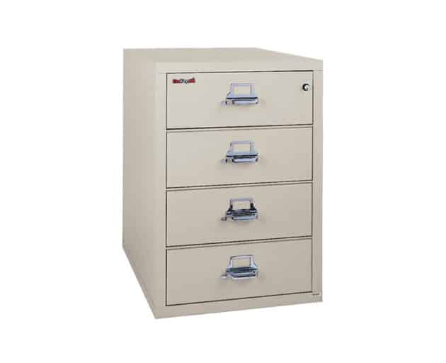 Victor Firemaster File Cabinet 9444 Four Drawer Lateral