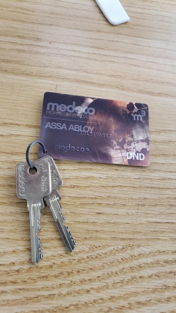 Medeco High Security Single Cylinder Style DL