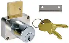National Heavy Duty Cabinet Drawer Lock C8178