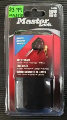 MASTER LOCK COMPANY Magnetic Key Case MA207D
