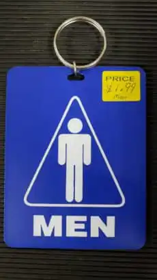 Men Key Tag