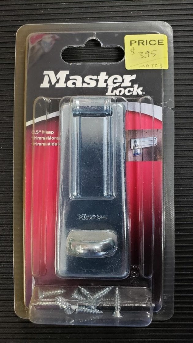 Master Lock MA703 General Use Hasp - 3-1/2"
