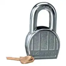 Master Lock 2in (51mm) Wide Zinc Die-Cast Body Padlock 220