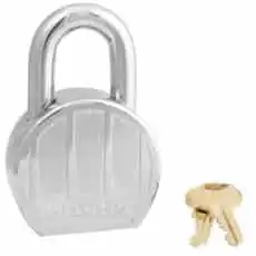 Master Lock 2-1/2in (64mm) Wide Zinc Die-Cast Body Padlock 230