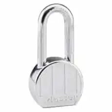 Master Lock 2-1/2in (64mm) Wide Zinc Die-Cast Body Padlock with 2in (51mm) Shackle 230LH