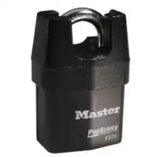 MASTER LOCK 2-1/8in (54mm) Wide ProSeries® Shrouded Laminated Steel Rekeyable Pin Tumbler Padlock, Keyed Alike 6321KA