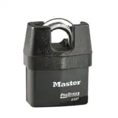 MASTER LOCK 2-5/8in (67mm) Wide ProSeries® Shrouded Laminated Steel Rekeyable Pin Tumbler Padlock, Keyed Alike 6327KA