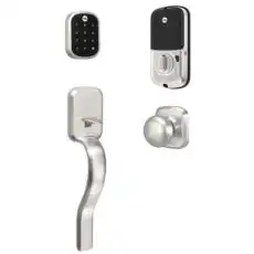 Assure Lock Touchscreen with Ridgefield Handleset