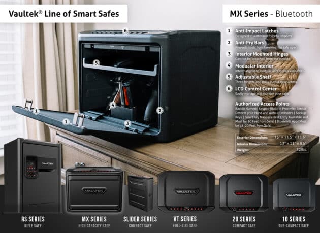 Vaultek Vaultek MX Large Capacity Rugged Bluetooth Smart Safe - Image 6
